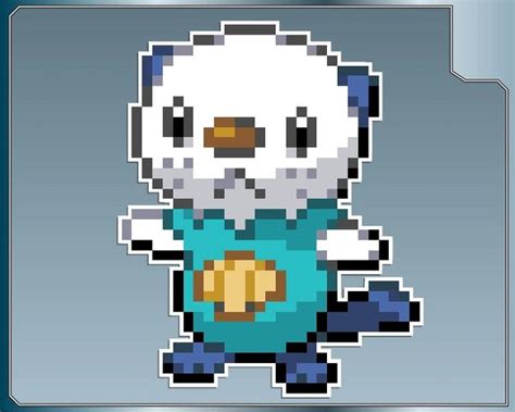 Oshawott Sprite Pokemon Vinyl Decal 1