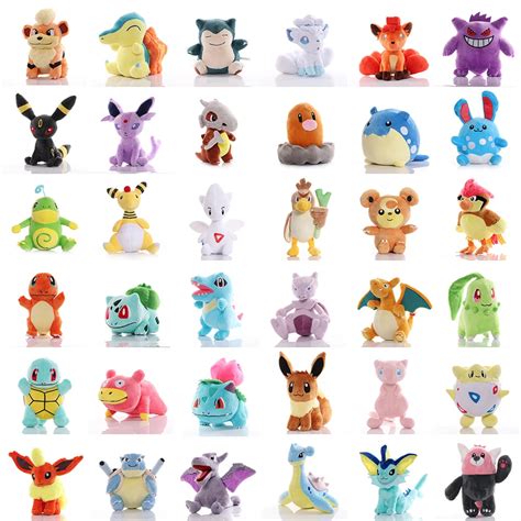 Pokemon Pel Cia Charmander Squirtle Pikachu Peluche Plusle Minun