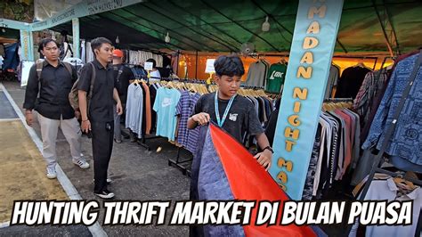 Thrift Market Ramadhan Ajang Berburu Barang Murah Tapi Branded Di