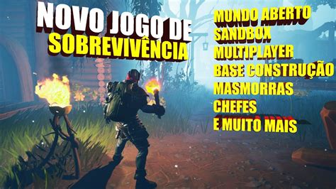 Novo Jogo De Sobreviv Ncia Pot Ncial Base Cosntru O Mundo Aberto