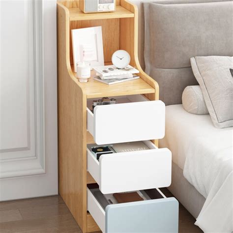 Table De Chevet Simple Et Moderne Petite Armoire De Chevet Ultra Troite