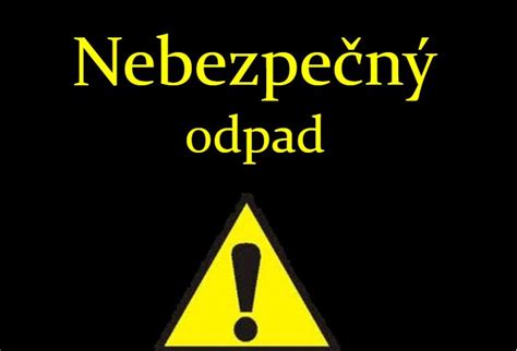 Svoz nebezpečného odpadu 25 5 2021 Obec Kněžnice