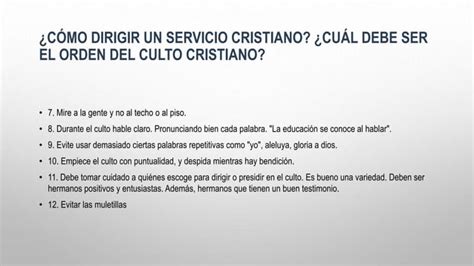 El Culto Pentecostal ¿cómo Dirigir Unpptx