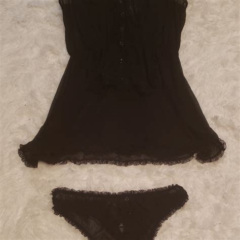 Victoria S Secret Intimates Sleepwear Sexy Two Piece Lingerie Poshmark