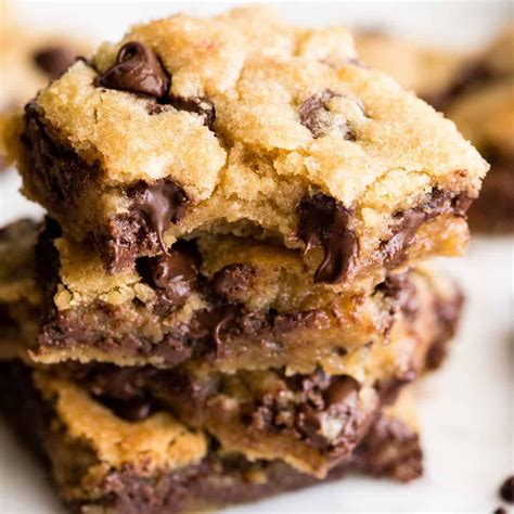 Chocolate Chip Cookie Bars Recipe With Video Chocolate Chip Recipes