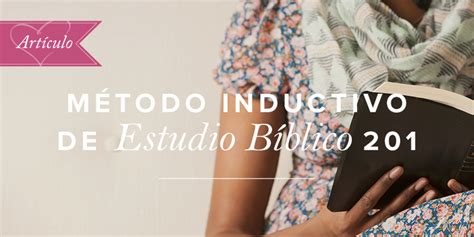 Método inductivo de estudio bíblico 201 Artículos Aviva Nuestros