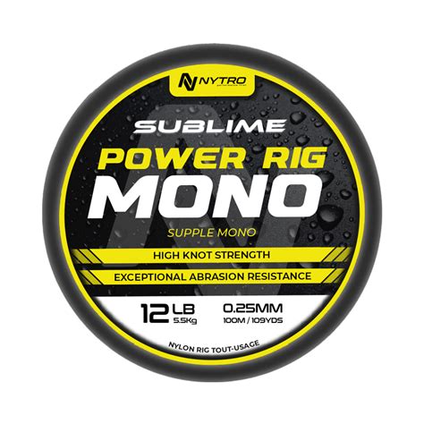 SUBLIME POWER RIG MONO NYTRO Coarse Method Match Feeder