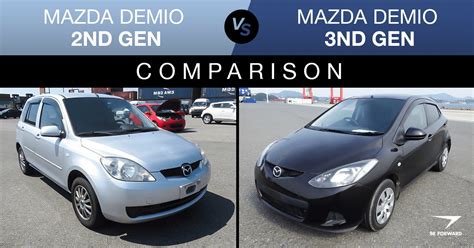 Mazda Demio 2nd Vs 3rd Generation Comparison Features And Price Difference