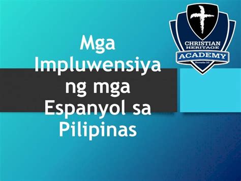 (PDF) Mga Impluwensiya ng mga Espanyol sa Pilipinas...Panitikan ...