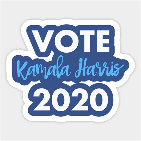 Kamala Harris 2020 Kamala Harris Sticker Teepublic