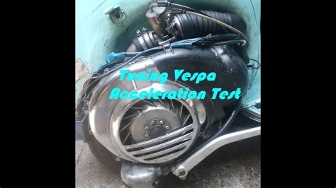 Tuning Vespa Lml Acceleration Test Vmc Reed Valve Megadella Xl