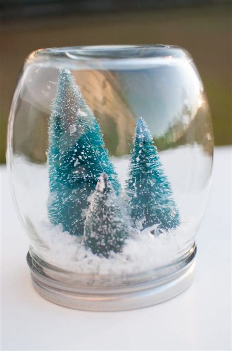 35 Idées Pour Transformer Des Pots En Verre En Décorations De Noël