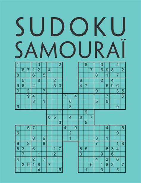 Sudoku Samoura Grilles Jeu De Logique Relaxant Educatif