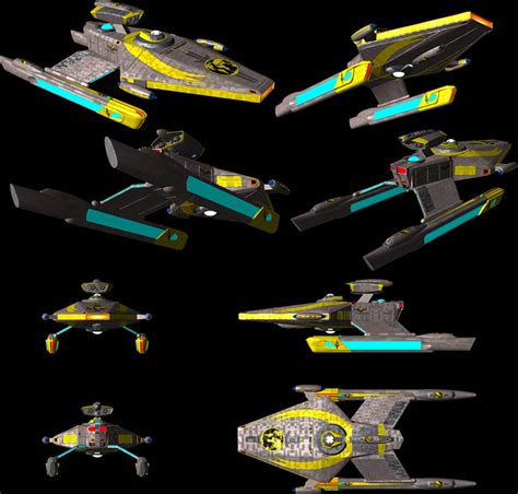 Terran Empire Renner Class Destroyer Escort By 1wyrmshadow1 On Deviantart