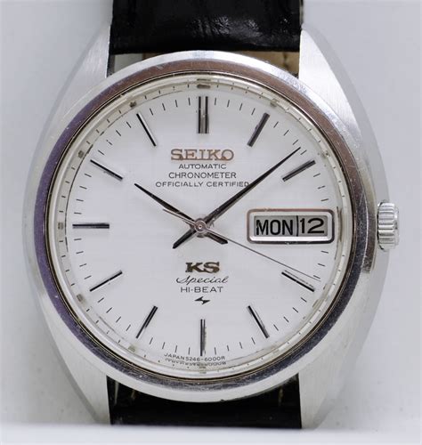 【やや傷や汚れあり】キングセイコー クロノメーター スペシャル 5246 6000 白文字盤 King Seiko Chronometer