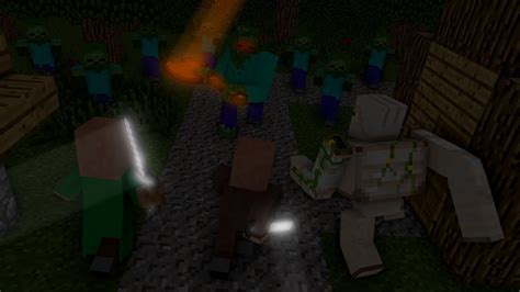 Villager Vs Zombie Ep 1 Minecraft Animation Youtube