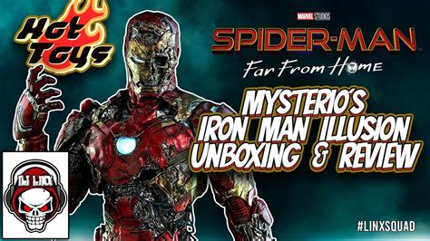 UNBOXING AND REVIEWING HOT TOYS MYSTERIO S IRON MAN ILLUSION FIGURE