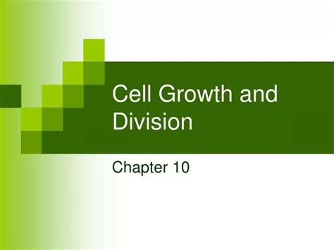 PPT - Cell Growth and Division PowerPoint Presentation, free download ...