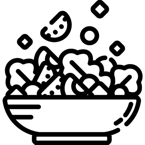 Salad Icon Vector