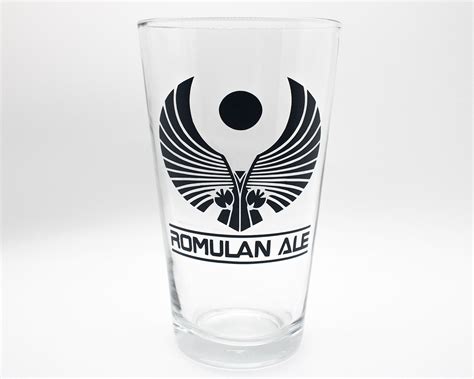 Romulan Ale Pint Glass | Etsy