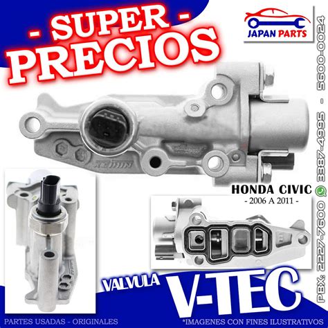 V Lvula Vtec Para Honda Japan Parts