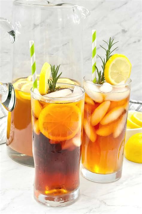 Homemade Lemon Iced Tea Sweet