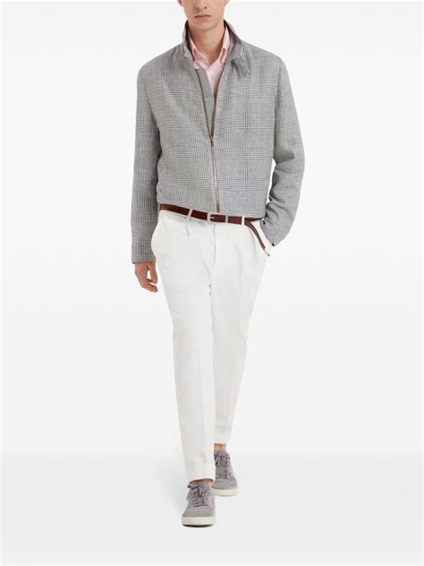 Brunello Cucinelli Long Sleeve Linen Shirt Farfetch