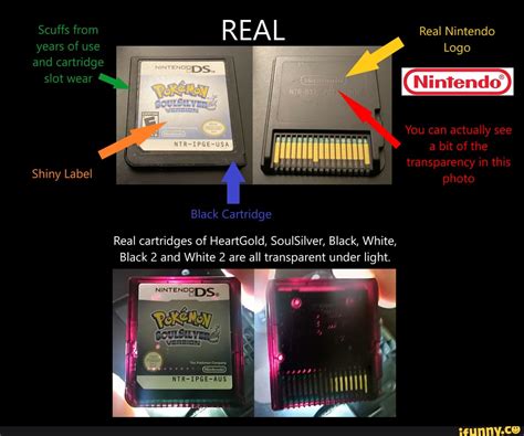 Pokemon Soul Silver Fake Cartridge