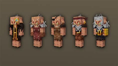 Porkier Piglins Texture Pack 119 Mcpebedrock 9minecraftnet