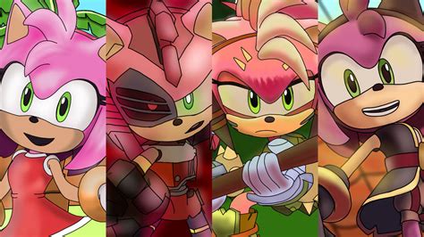 Amy's Art Sonic Prime by doodlebug1019 on DeviantArt