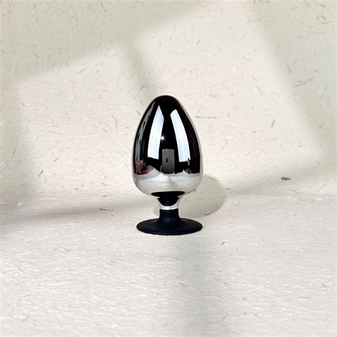 3 Sizes Huge Heavy Metal Butt Plug With Suction Cup Big Anal Butt Plug