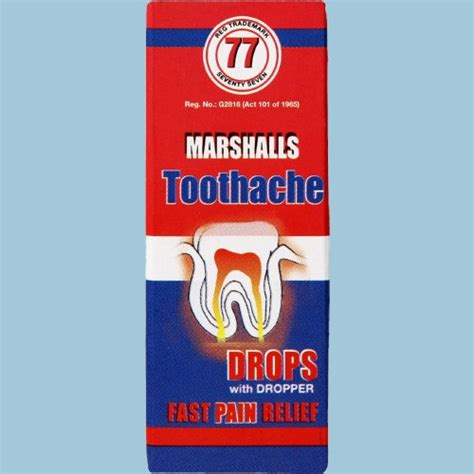 MARSHALLS TOOTHACHE DROPS Health On Point