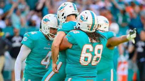 Jason Sanders 50 Yard Fg Claims Playoff Spot For The Miami Dolphins