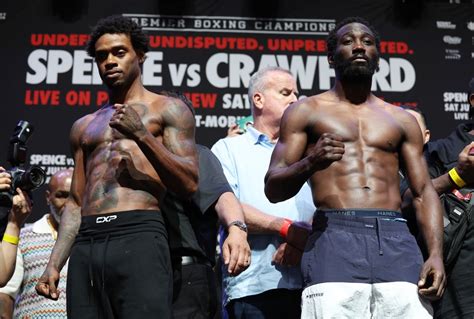 Photos: Errol Spence Jr. vs. Terence Crawford…