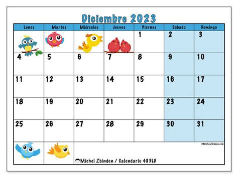 Calendario Diciembre De Para Imprimir Ld Michel Zbinden Mx