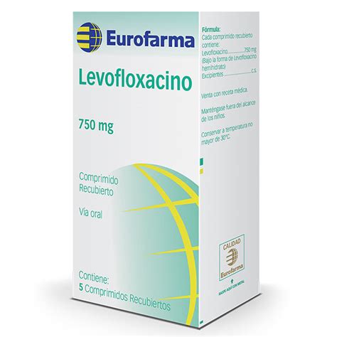 Levofloxacino 750mg Comprimido Recubierto Mifarma