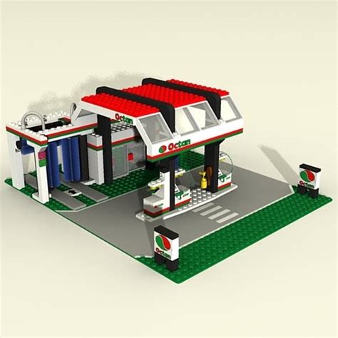 Lego Octan Gas Station