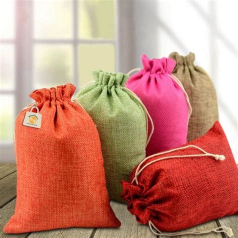 Jute Potli Bag 007 Bags Factory Company