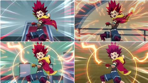 All Launch Forms Of Hyuga Hizashi In Beyblade Burst Season 5 7 Youtube