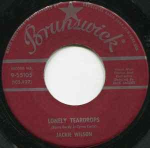 Jackie Wilson - Lonely Teardrops (1958, Gloversville Pressing, Vinyl ...