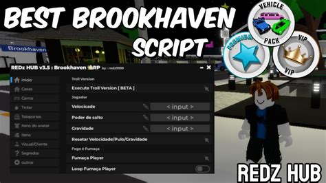 Best Brookhaven Script Redz Hub Free Gamepass And Best Script For