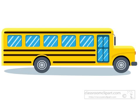 Bus Clipart - yellow-school-bus-transportation-clipart-318 - Classroom Clipart