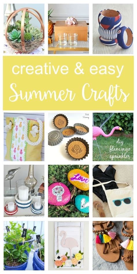 Summer Crafts Ideas Merry Monday 157 Summer Diy And Crafts Diy