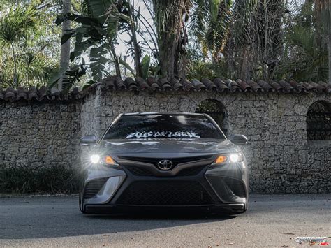 Stanced Toyota Camry V Front