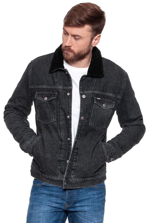 Wrangler Kurtka męska Sherpa Jacket Midnight Stone W423Rj19X rozmiar