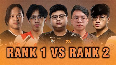 Rank 1 Vs Rank 2 With Armel Gabbi Yowe Palos In Sea Ranked Game Youtube