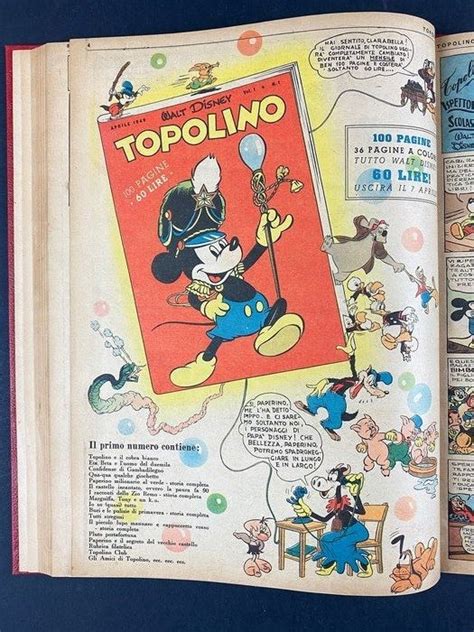 Topolino Nn Annata Giornale Completa Rilegata Catawiki