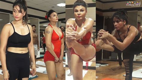 Rakhi Sawant Yoga Video International Yoga Day Klapboardpost