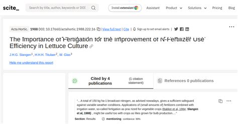 The Importance Of Fertigation For The Improvement Of N Fertilizer Use Efficiency In Lettuce