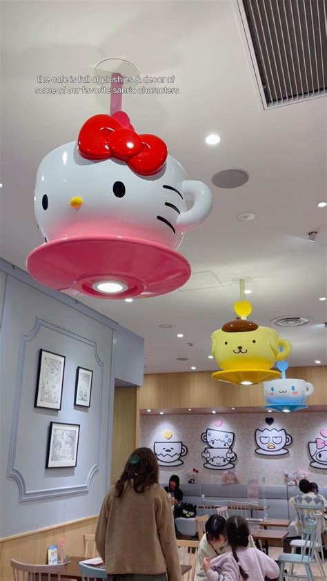 Sanrio Cafe Ikebukuro Tokyo Japan Must Visit For Sanrio Hello Kitty